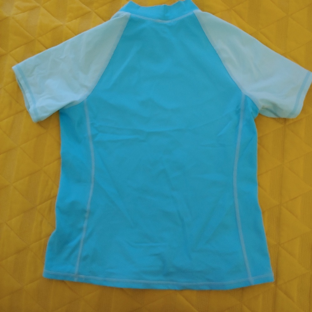 Lands End Girls Rash Guard - Picture 3 of 3